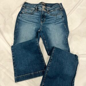 Torrid Dark Blue Flare Jeans